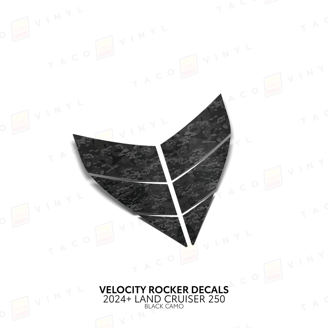 2024+ Land Cruiser 250 Velocity Lower Rocker Decals