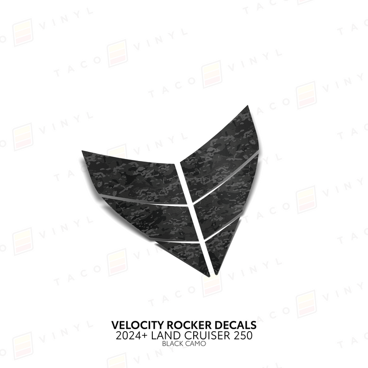 2024+ Land Cruiser 250 Velocity Lower Rocker Decals