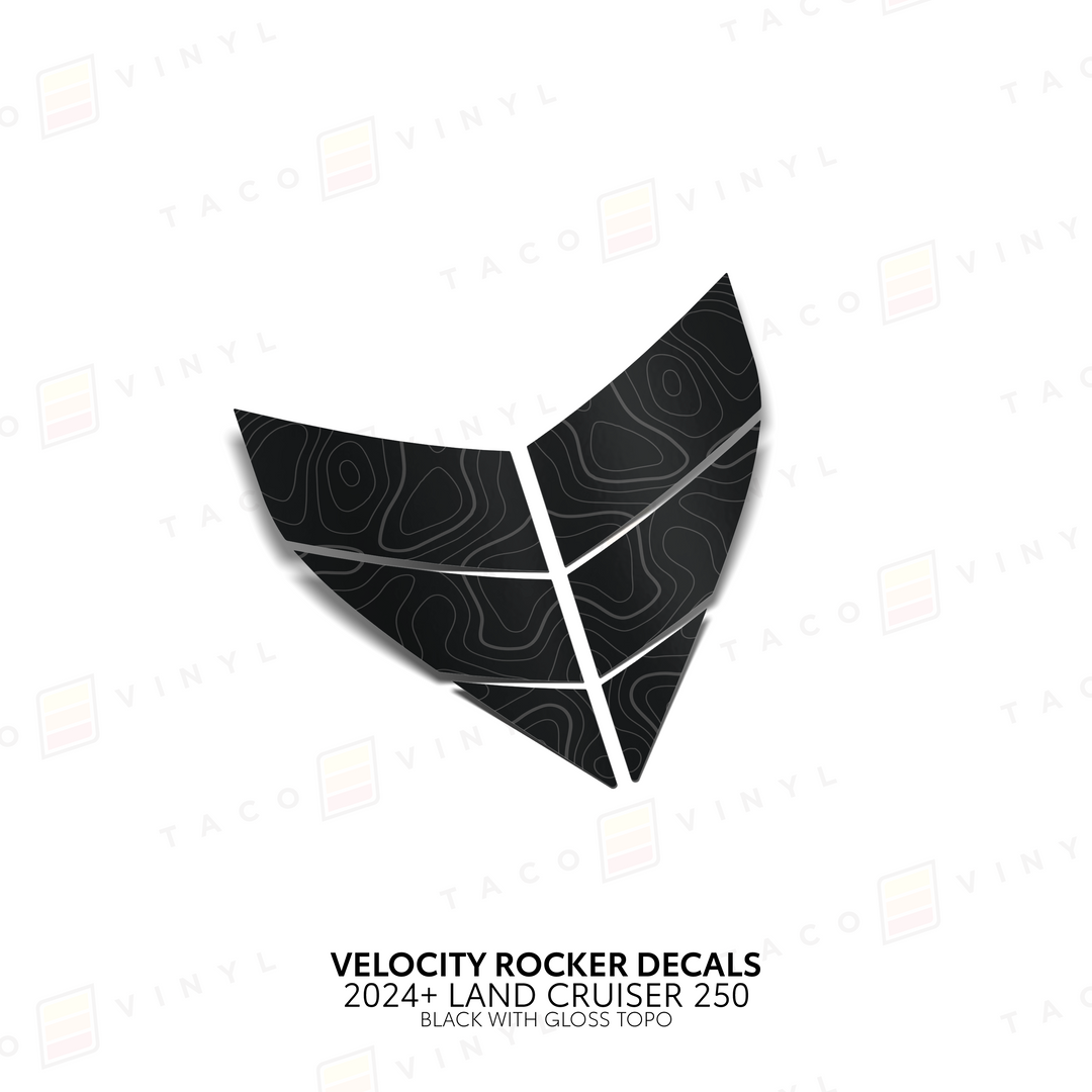 2024+ Land Cruiser 250 Velocity Lower Rocker Decals