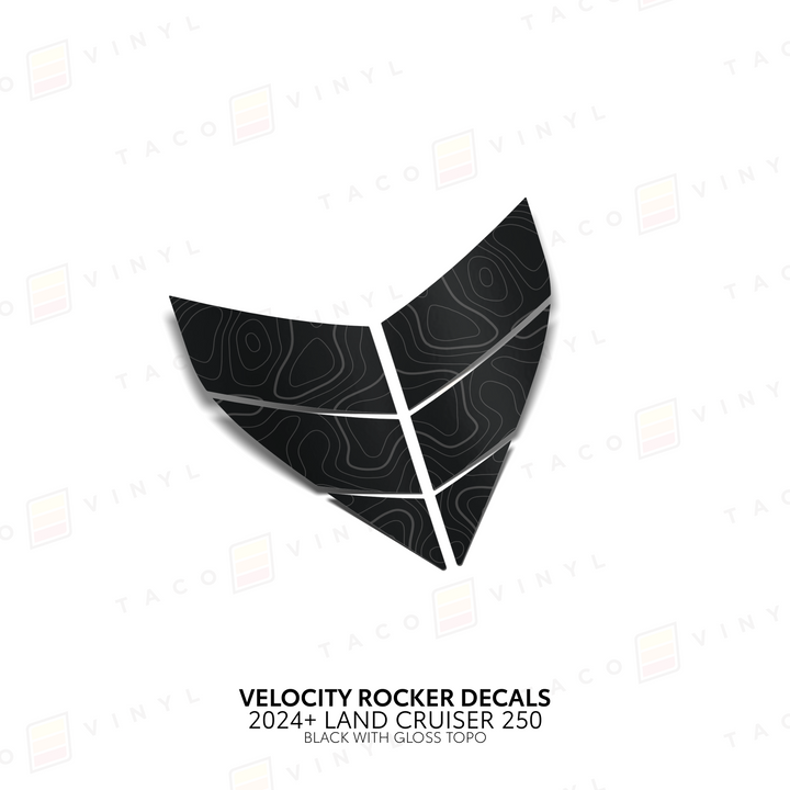 2024+ Land Cruiser 250 Velocity Lower Rocker Decals
