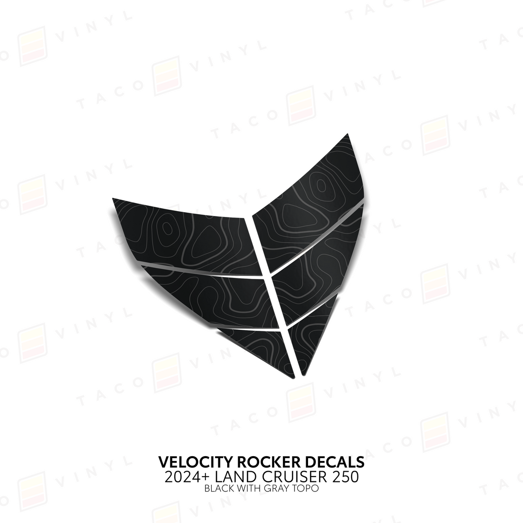 2024+ Land Cruiser 250 Velocity Lower Rocker Decals