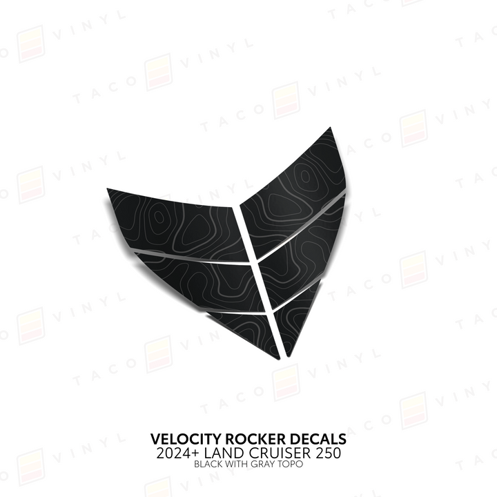 2024+ Land Cruiser 250 Velocity Lower Rocker Decals