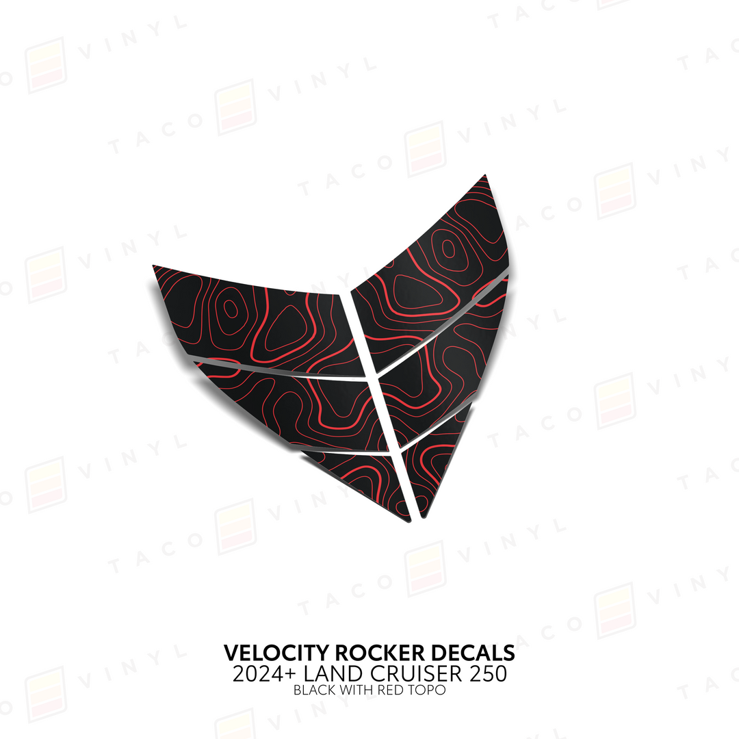 2024+ Land Cruiser 250 Velocity Lower Rocker Decals