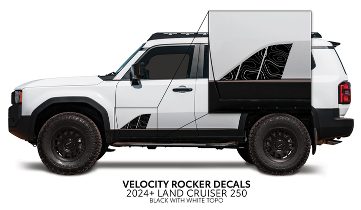2024+ Land Cruiser 250 Velocity Lower Rocker Decals
