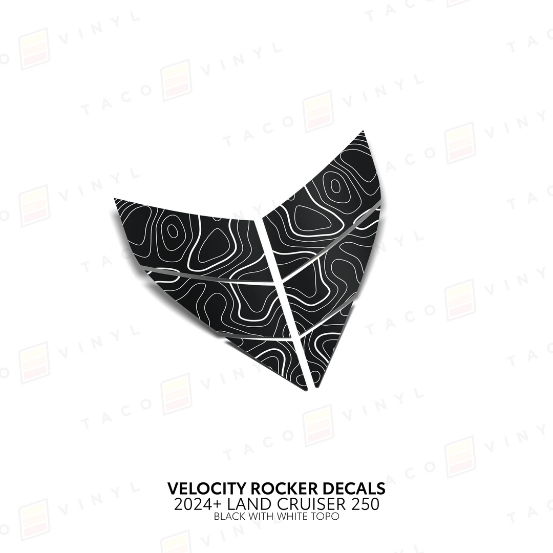 2024+ Land Cruiser 250 Velocity Lower Rocker Decals