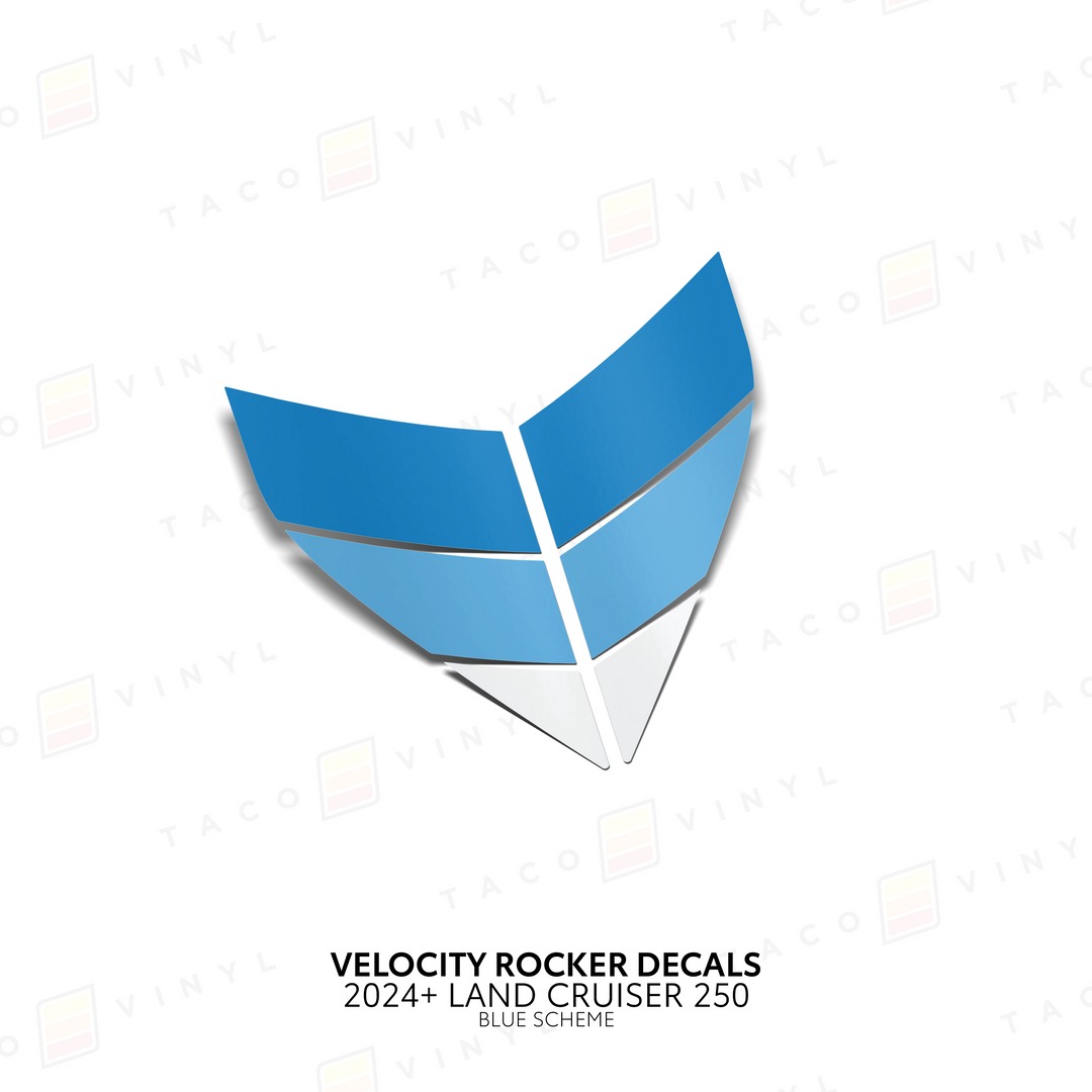 2024+ Land Cruiser 250 Velocity Lower Rocker Decals