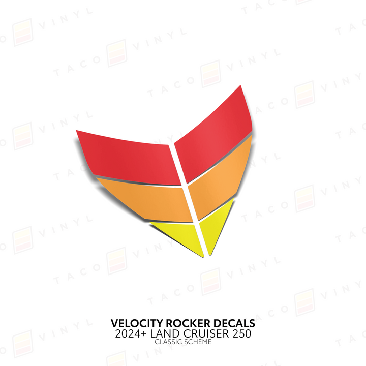2024+ Land Cruiser 250 Velocity Lower Rocker Decals