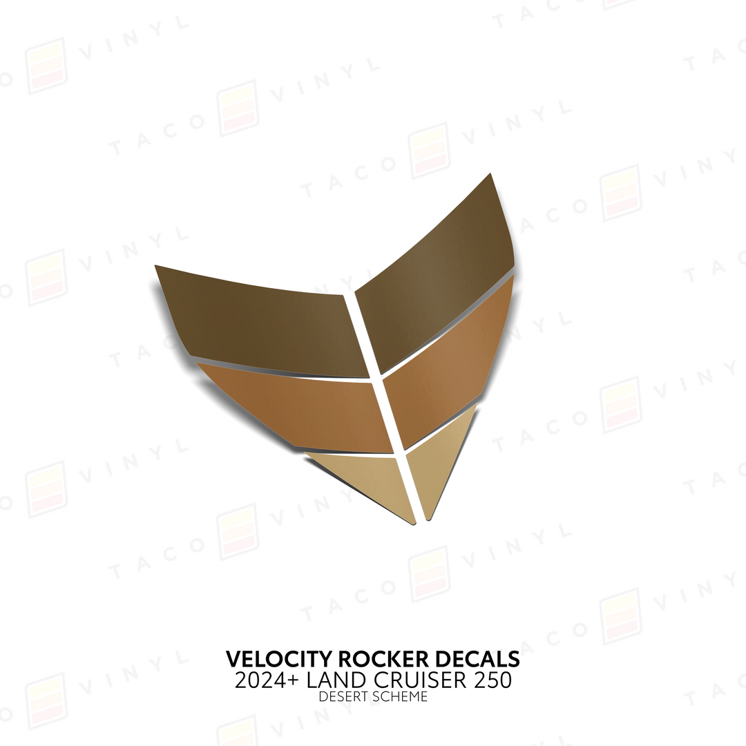 2024+ Land Cruiser 250 Velocity Lower Rocker Decals