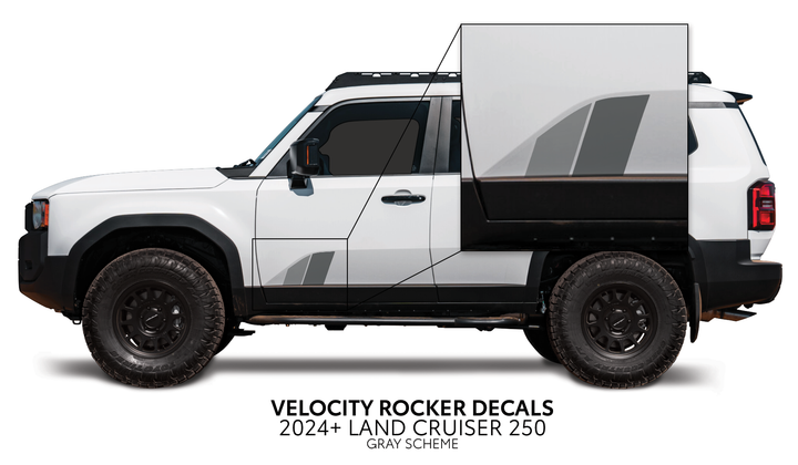 2024+ Land Cruiser 250 Velocity Lower Rocker Decals