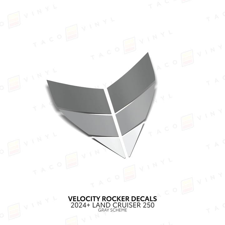 2024+ Land Cruiser 250 Velocity Lower Rocker Decals