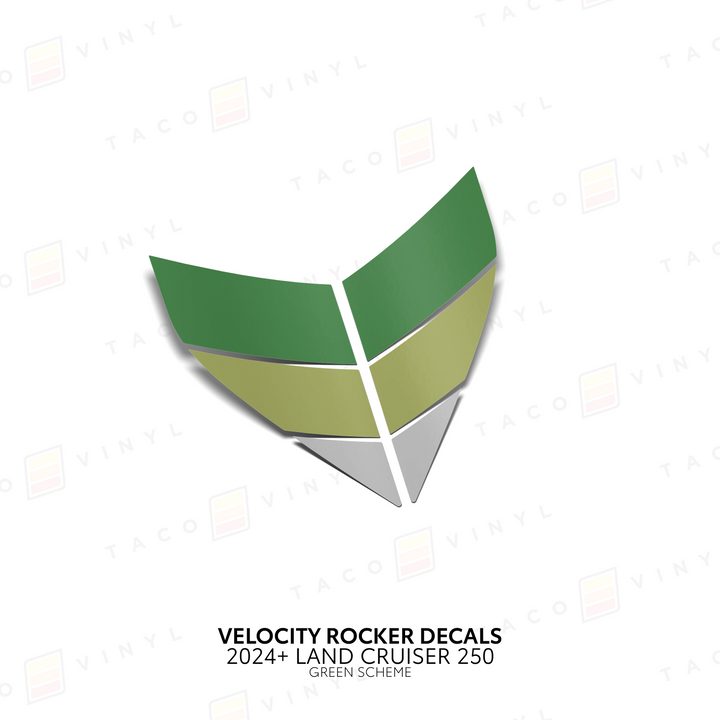 2024+ Land Cruiser 250 Velocity Lower Rocker Decals