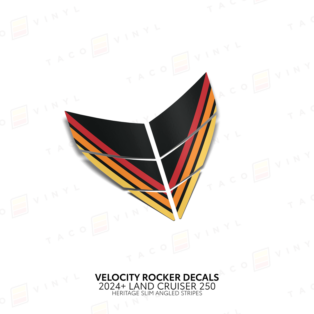 2024+ Land Cruiser 250 Velocity Lower Rocker Decals