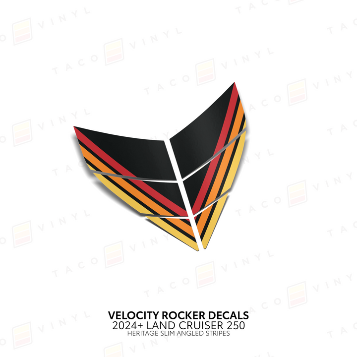 2024+ Land Cruiser 250 Velocity Lower Rocker Decals