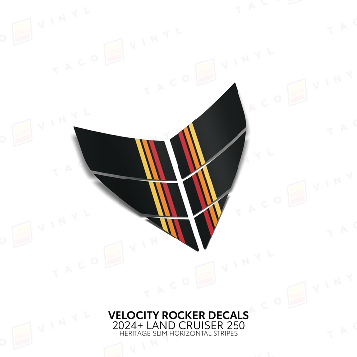 2024+ Land Cruiser 250 Velocity Lower Rocker Decals