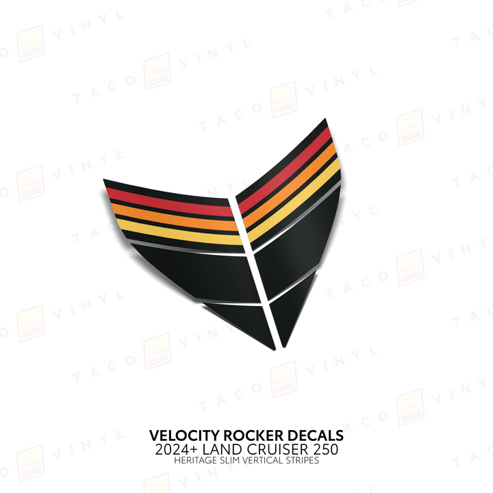 2024+ Land Cruiser 250 Velocity Lower Rocker Decals