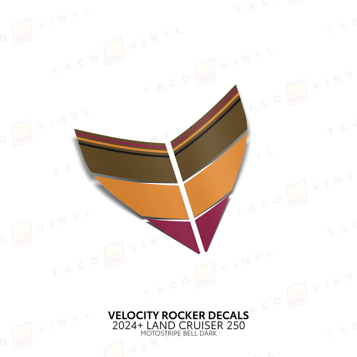 2024+ Land Cruiser 250 Velocity Lower Rocker Decals