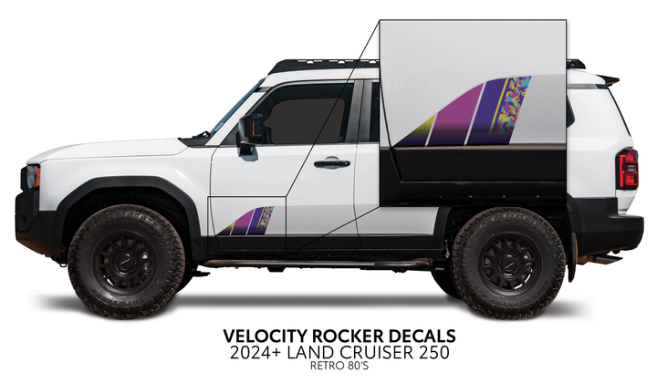 2024+ Land Cruiser 250 Velocity Lower Rocker Decals