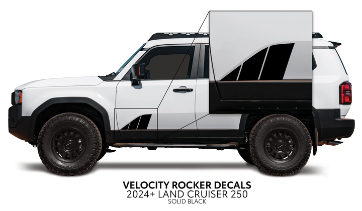 2024+ Land Cruiser 250 Velocity Lower Rocker Decals