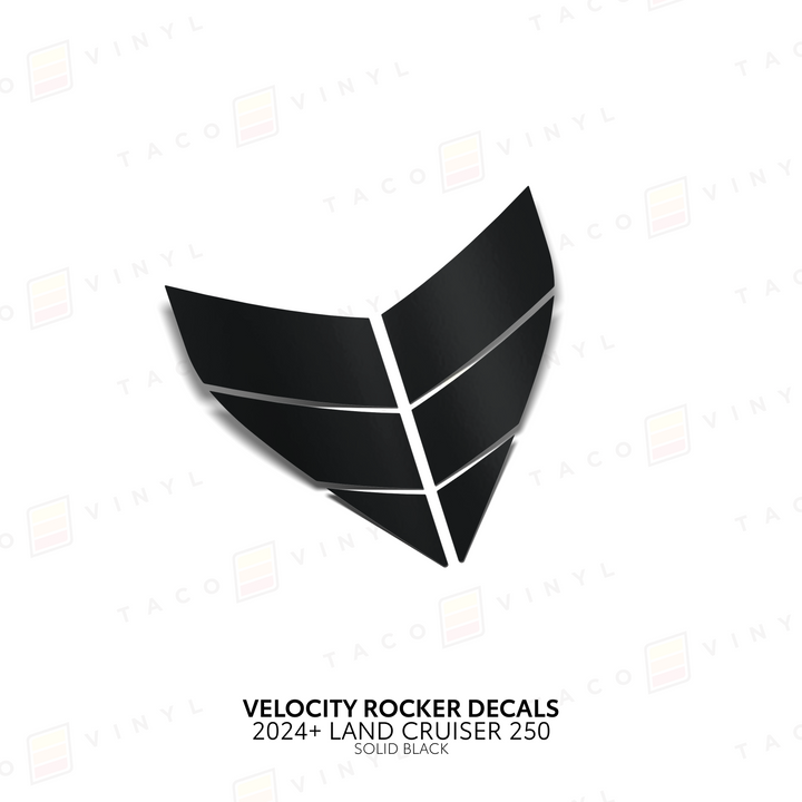 2024+ Land Cruiser 250 Velocity Lower Rocker Decals