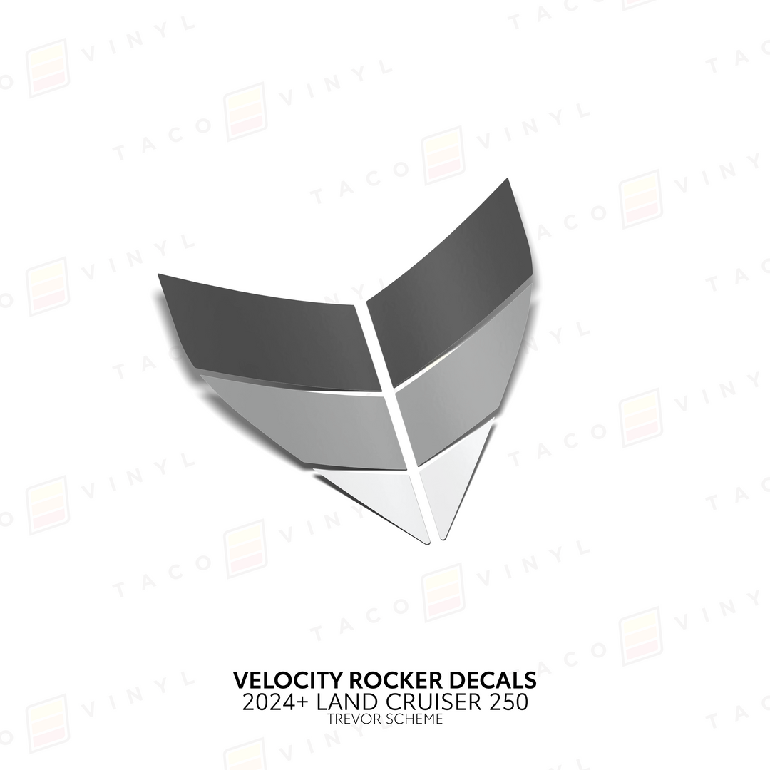 2024+ Land Cruiser 250 Velocity Lower Rocker Decals