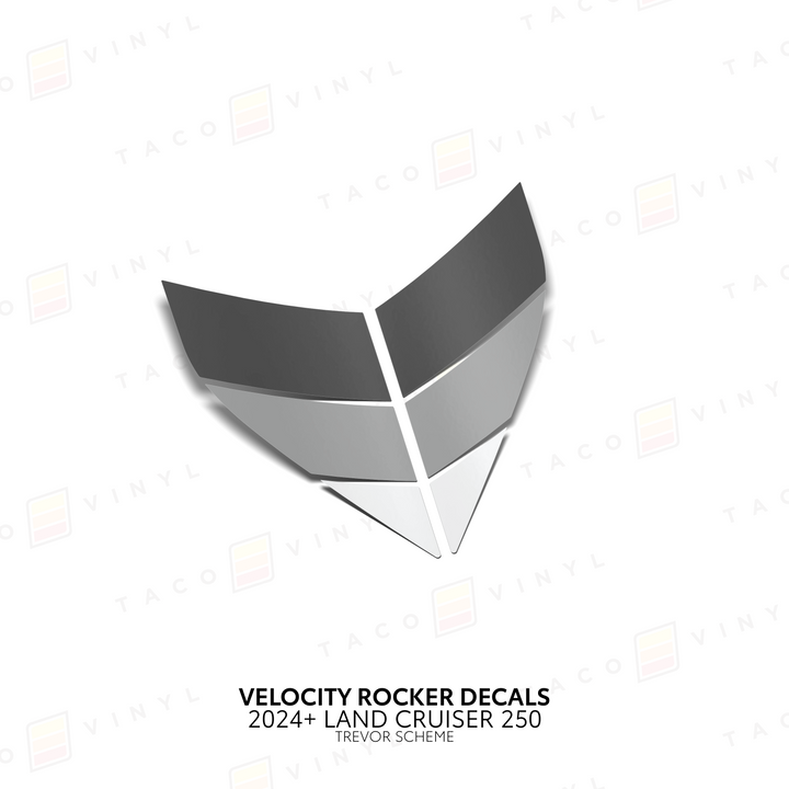 2024+ Land Cruiser 250 Velocity Lower Rocker Decals