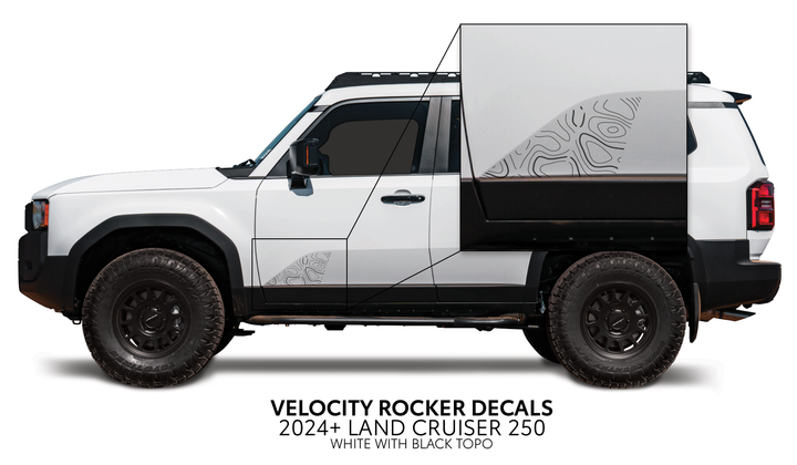 2024+ Land Cruiser 250 Velocity Lower Rocker Decals