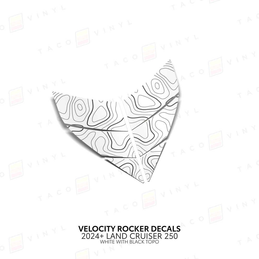 2024+ Land Cruiser 250 Velocity Lower Rocker Decals