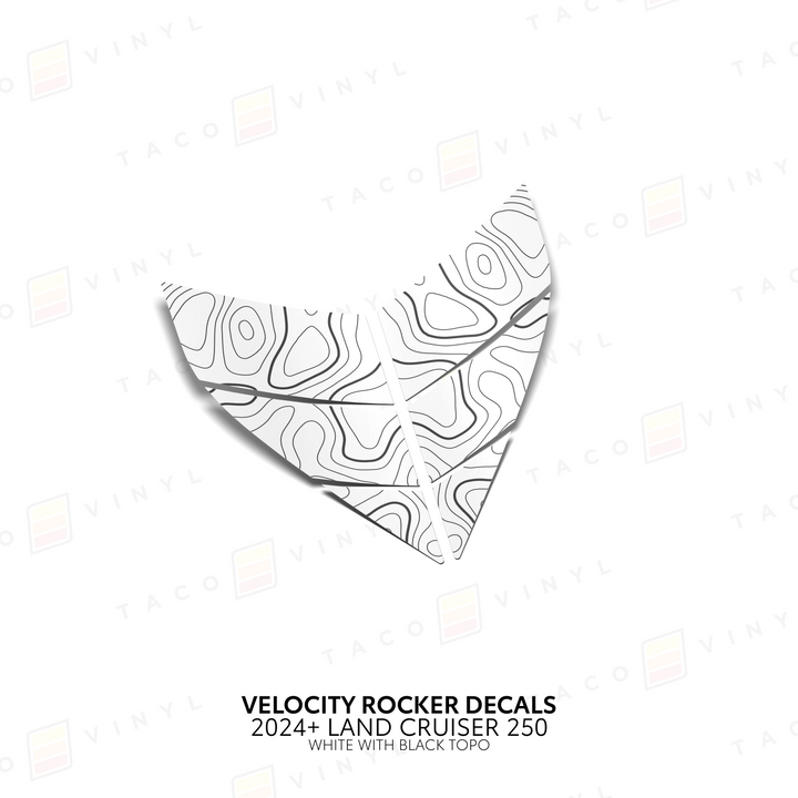 2024+ Land Cruiser 250 Velocity Lower Rocker Decals