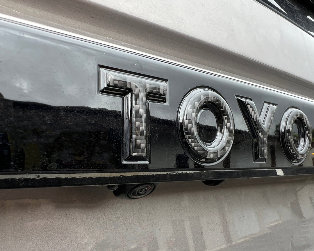 Rear Lift Gate Letter Overlays Fits 2024-2025 Toyota Land Cruiser