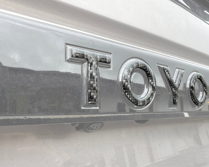 Rear Lift Gate Letter Overlays Fits 2024-2025 Toyota Land Cruiser