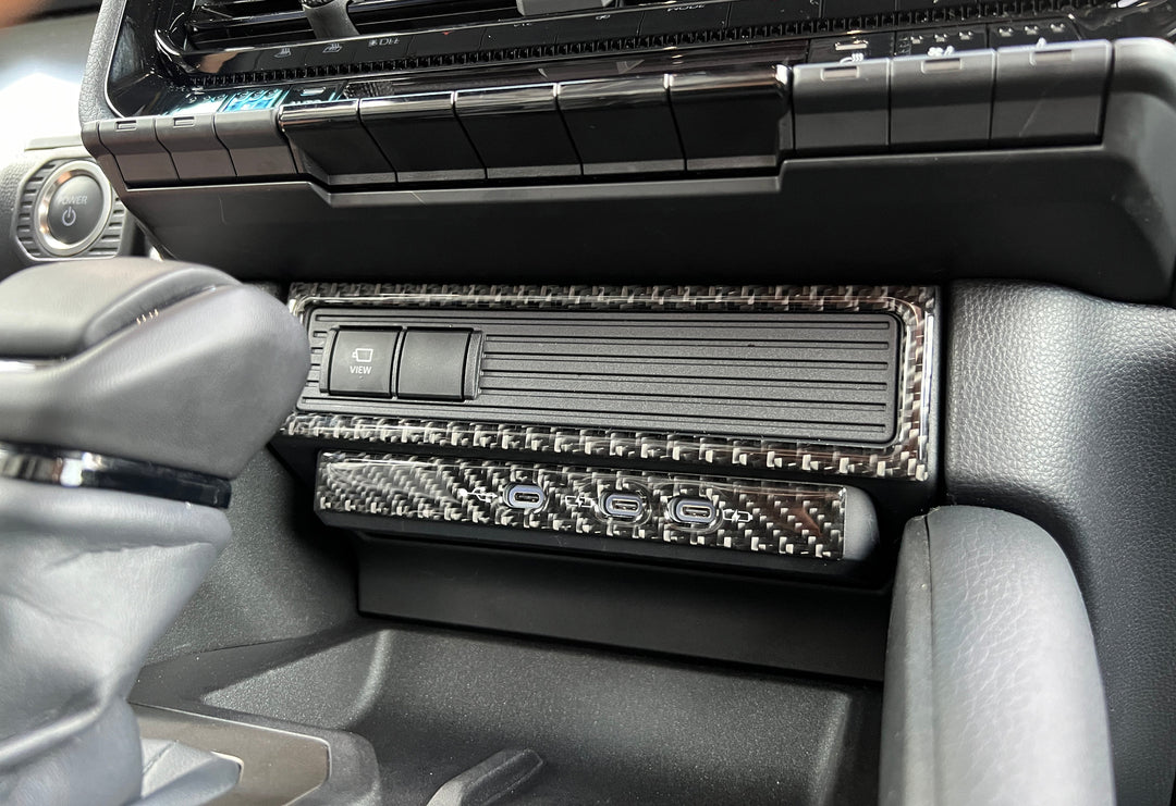 Charge Port Accent Trim Fits 2024-2025 Toyota Land Cruiser