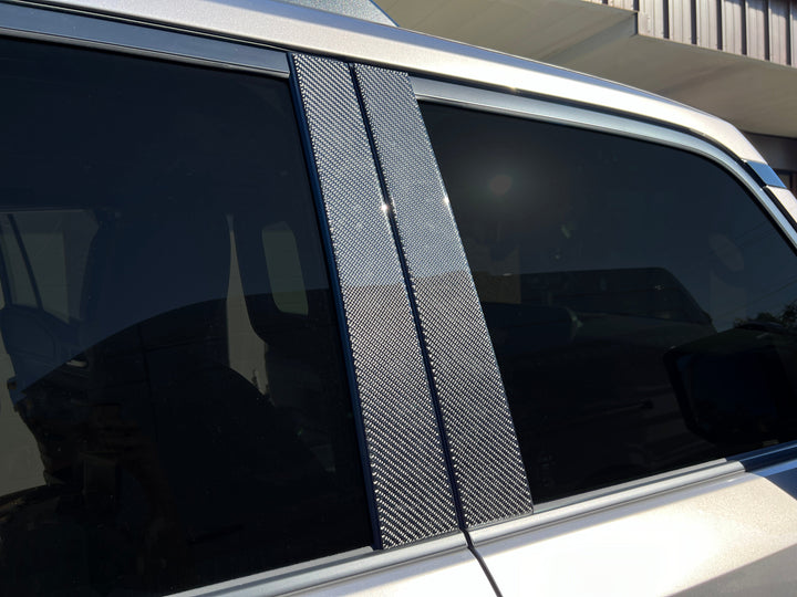 Door Pillar Overlays Fits 2024-2025 Toyota Land Cruiser & Lexus GX550