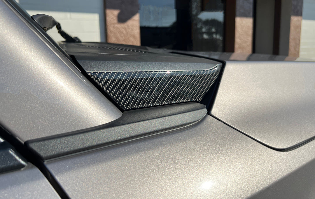 Side Windshield Cowl Panel Accent Overlays Fits 2024-2025 Toyota Land Cruiser & Lexus GX550