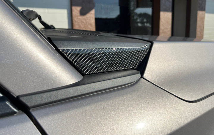 Side Windshield Cowl Panel Accent Overlays Fits 2024-2025 Toyota Land Cruiser & Lexus GX550