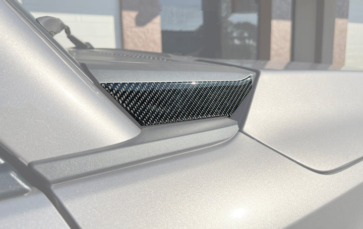 Side Windshield Cowl Panel Accent Overlays Fits 2024-2025 Toyota Land Cruiser & Lexus GX550