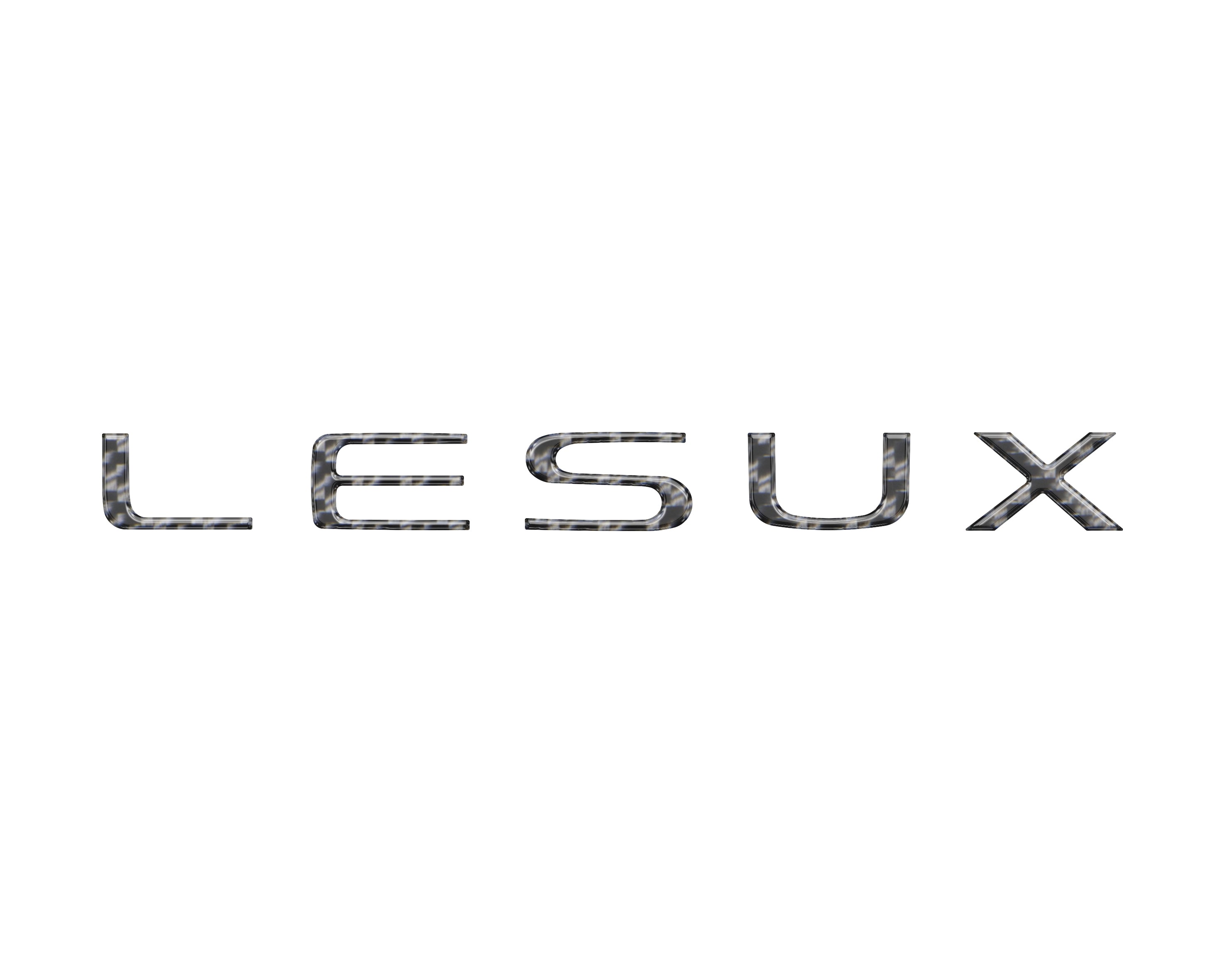 Liftgate Letter Overlays Fits 2024-2026 Lexus GX550 – Venture Tread