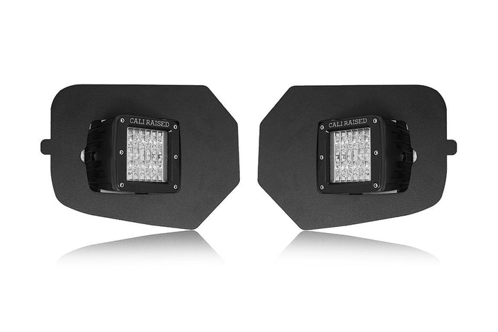 LED Fog Light Pod Replacements Brackets Kit For 2016-2023 Toyota Tacoma