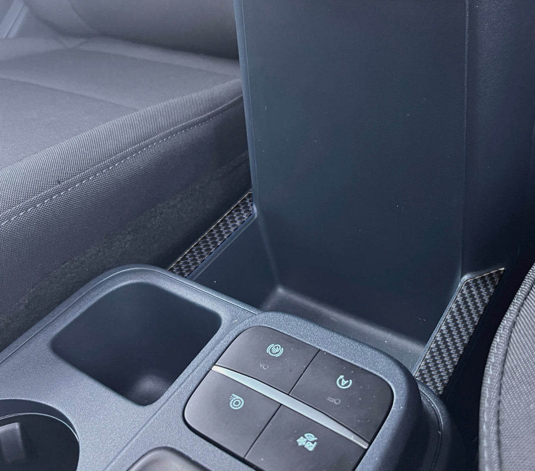 Center Storage Outer Area Accent Overlay Fits 2022-2024 Ford Maverick