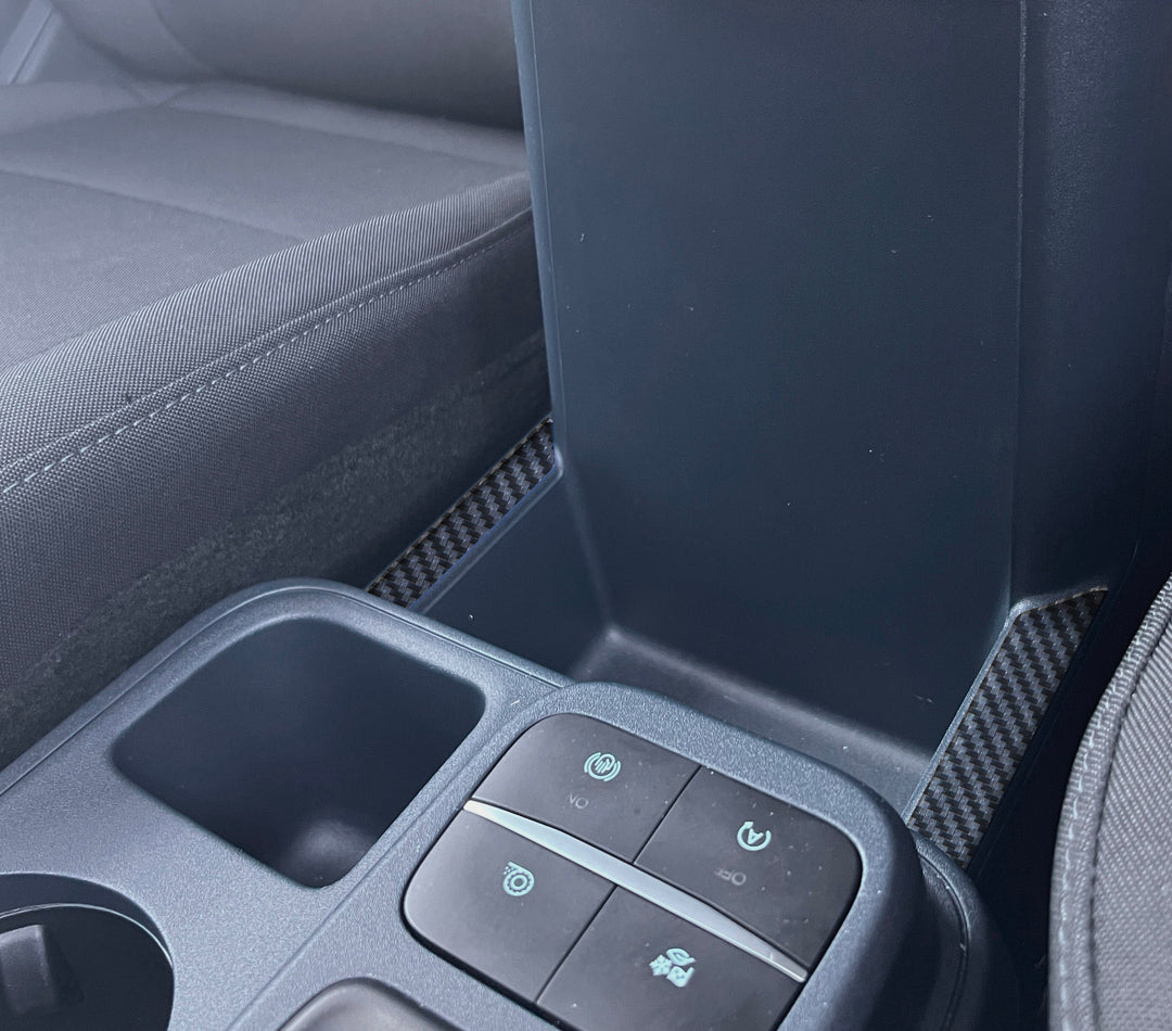 Center Storage Outer Area Accent Overlay Fits 2022-2024 Ford Maverick