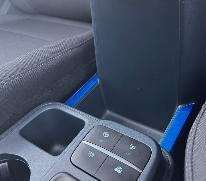 Center Storage Outer Area Accent Overlay Fits 2022-2024 Ford Maverick