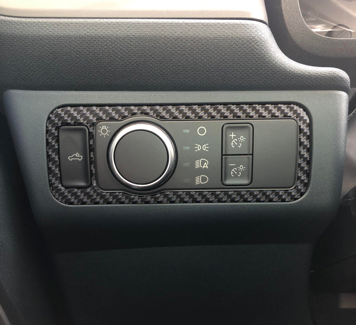 Headlight Switch Accent Overlay Fits 2022-2025 Ford Maverick