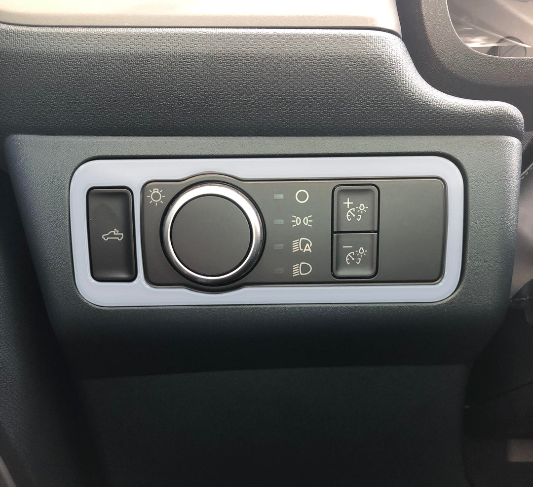 Headlight Switch Accent Overlay Fits 2022-2025 Ford Maverick