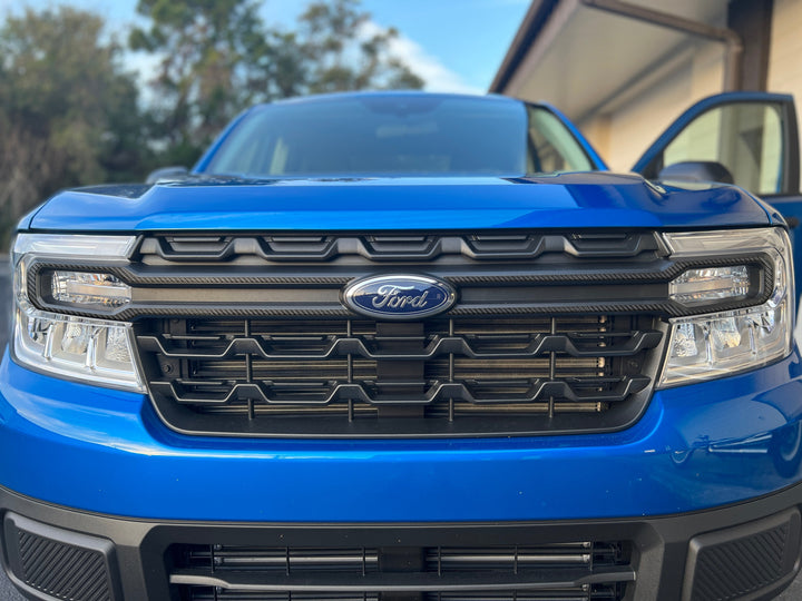 Front Grille Accent Overlays Fits 2022-2024 Ford Maverick