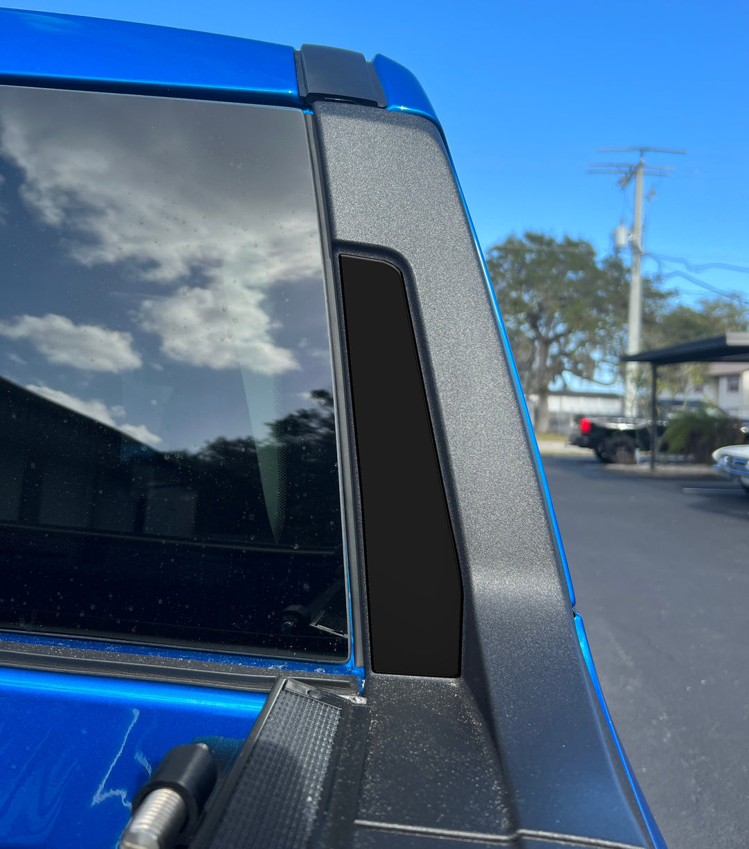 Rear Outer Cab Accent Overlays Fits 2022-2025 Ford Maverick