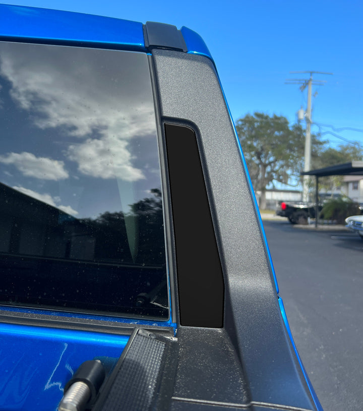 Rear Outer Cab Accent Overlays Fits 2022-2025 Ford Maverick