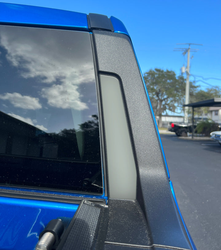 Rear Outer Cab Accent Overlays Fits 2022-2025 Ford Maverick