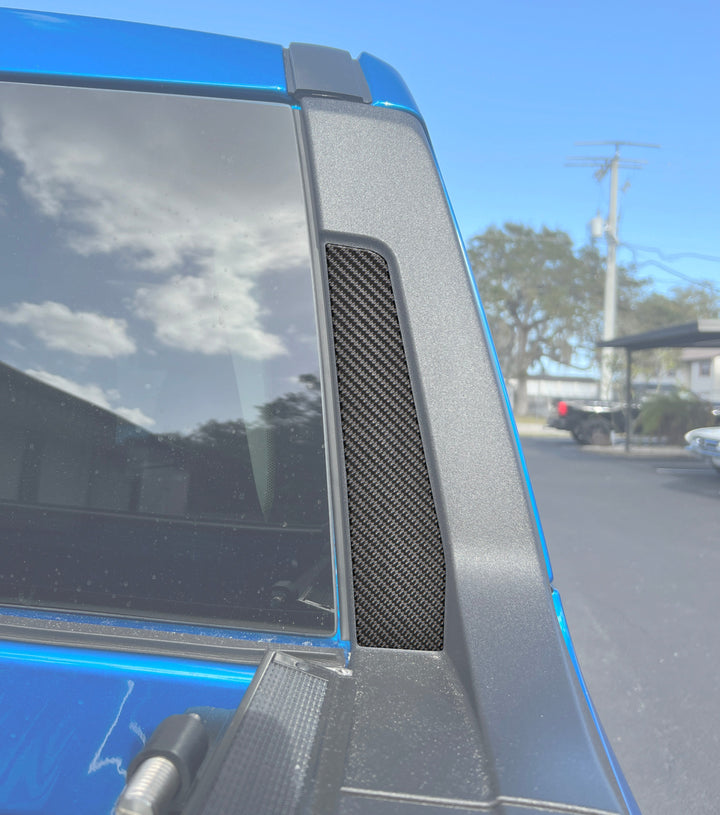 Rear Outer Cab Accent Overlays Fits 2022-2025 Ford Maverick