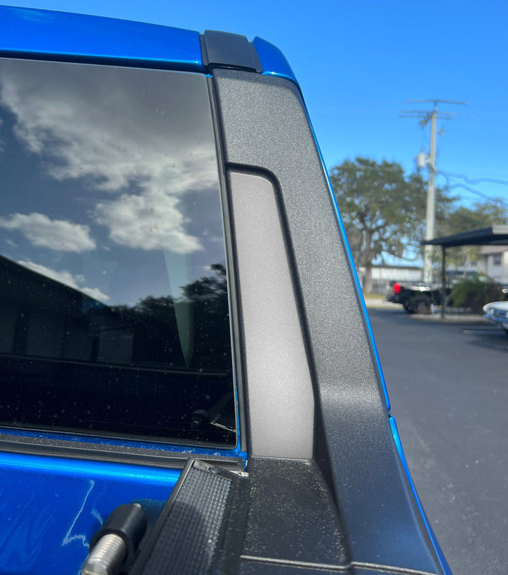 Rear Outer Cab Accent Overlays Fits 2022-2025 Ford Maverick