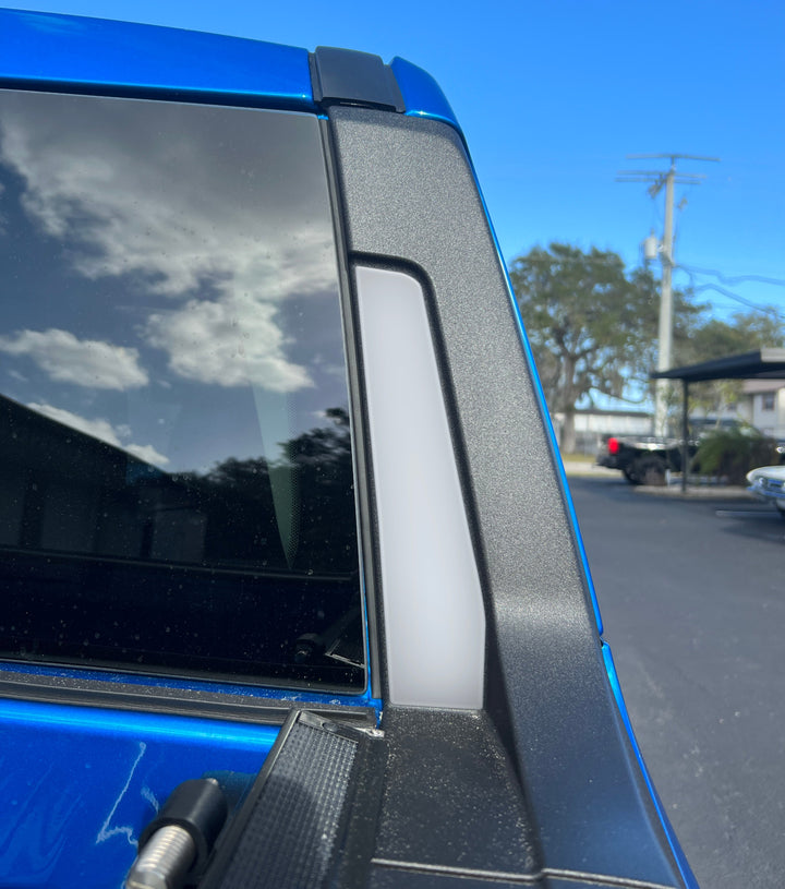 Rear Outer Cab Accent Overlays Fits 2022-2025 Ford Maverick