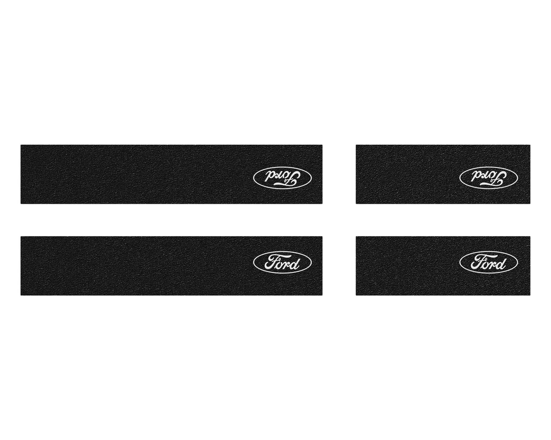 Textured Door Sill Protection Overlays Fits 2022-2026 Ford Maverick